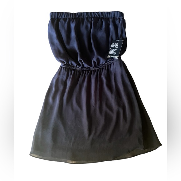Express Dresses & Skirts - NWT- Express Black Strapless Dress Size XS